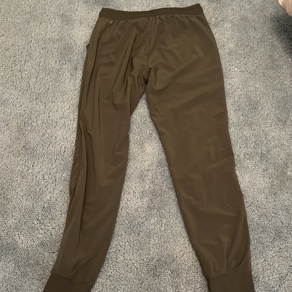 Green lounge joggers, worn lightly, great condition, very breathable - Picture 2 of 5